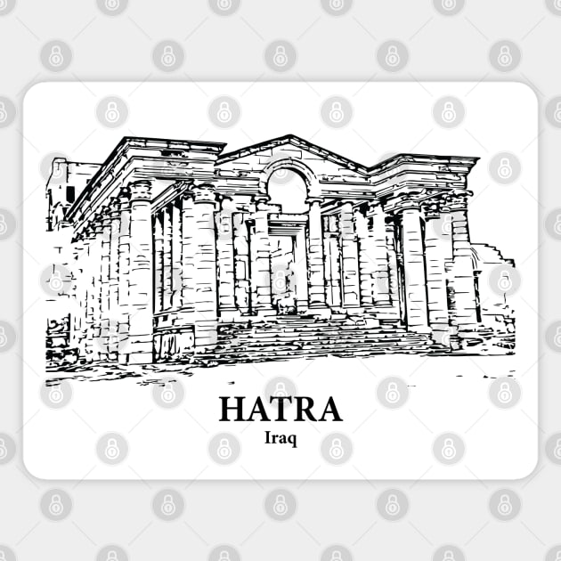 Hatra - Iraq Magnet by Lakeric